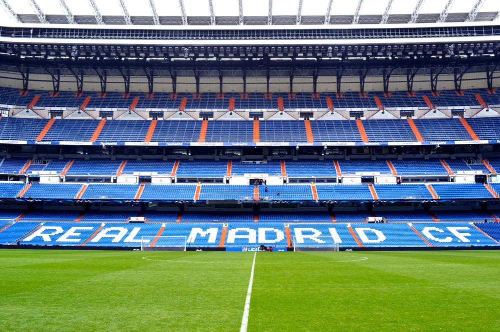 Real Madrid Stadium.