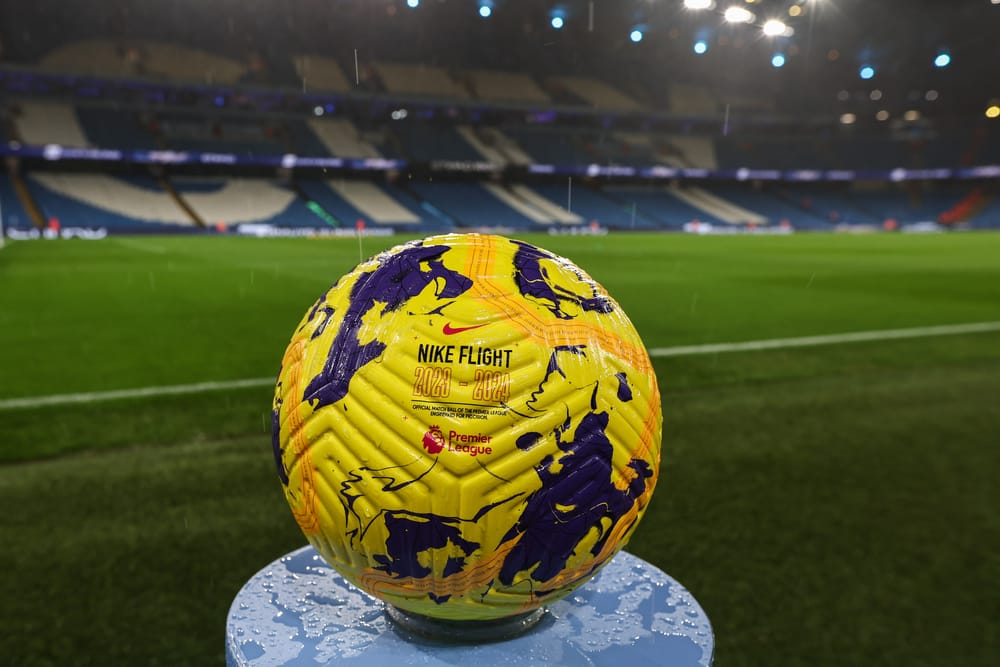 The Premier League match ball.