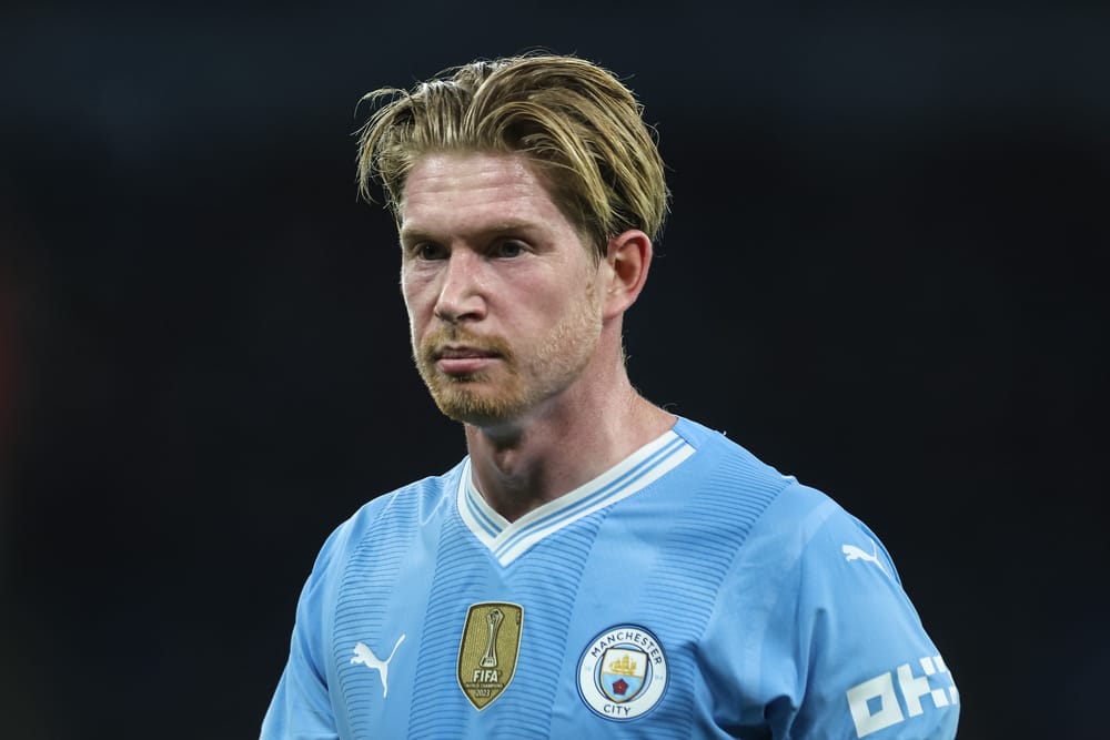 Kevin De Bruyne of Manchester City during the Premier League match Manchester City vs Burnley.
