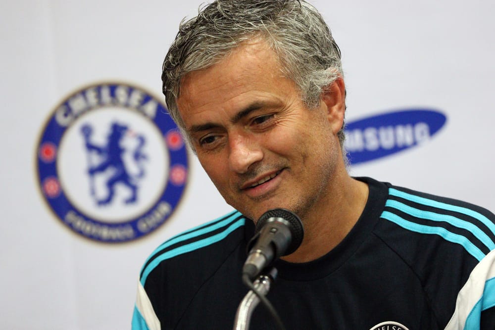 Jose Mourinho while manage Chelsea.