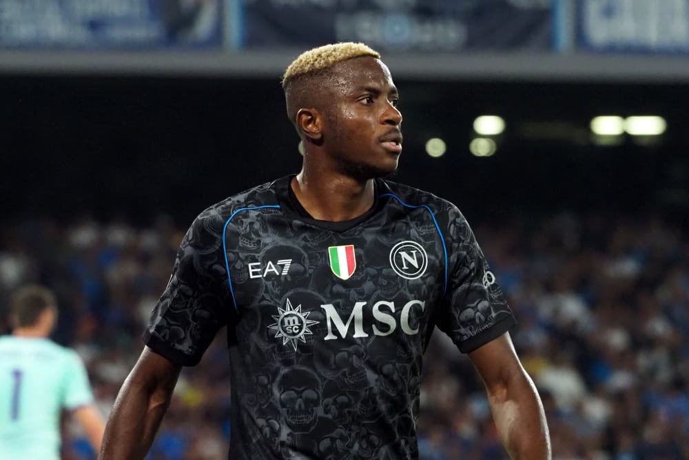 Victor Osimhen player of Napoli.